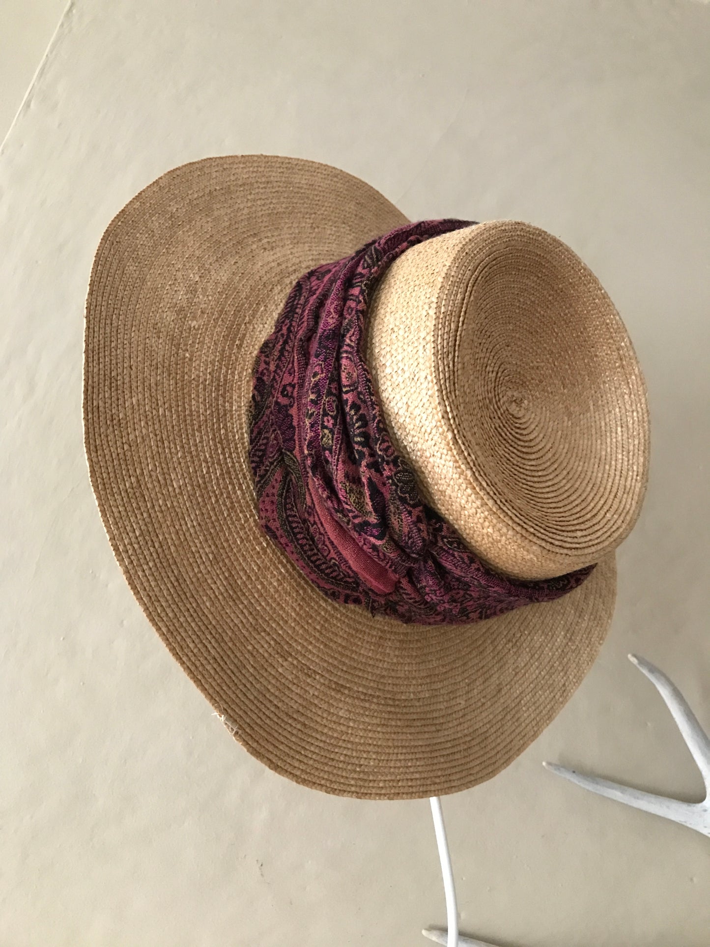 Italian straw hat 03-Tomoko Tahara millinery works