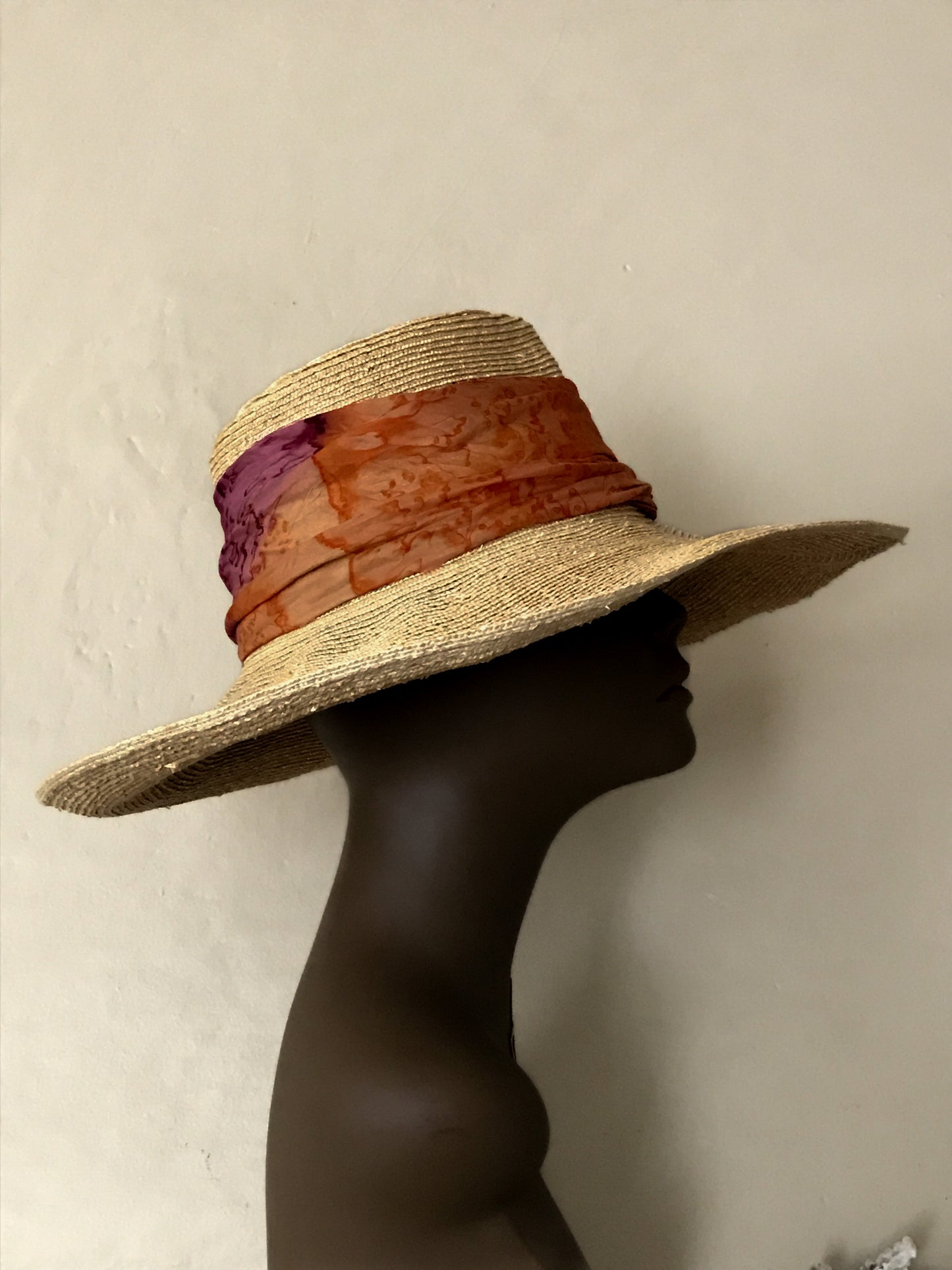Italian straw hat 03 - Tomoko Tahara millinery works