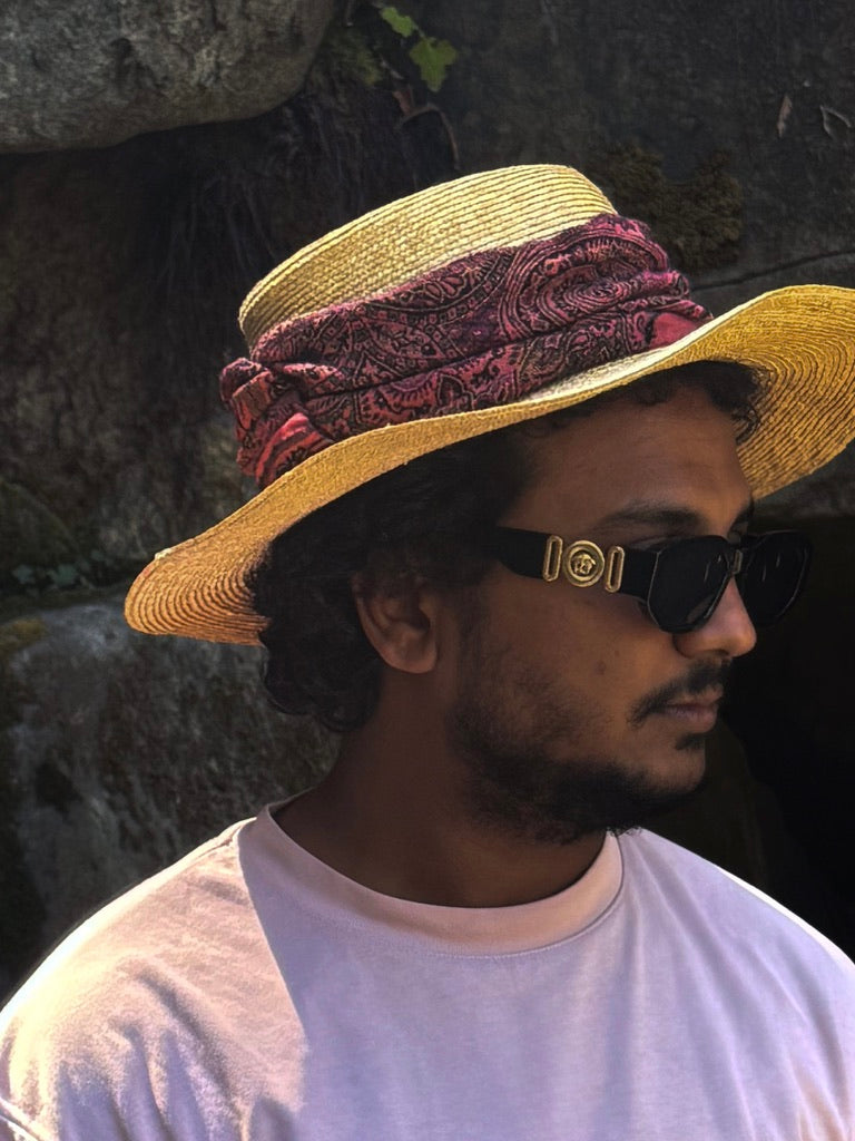 Italian straw hat 03-Tomoko Tahara millinery works