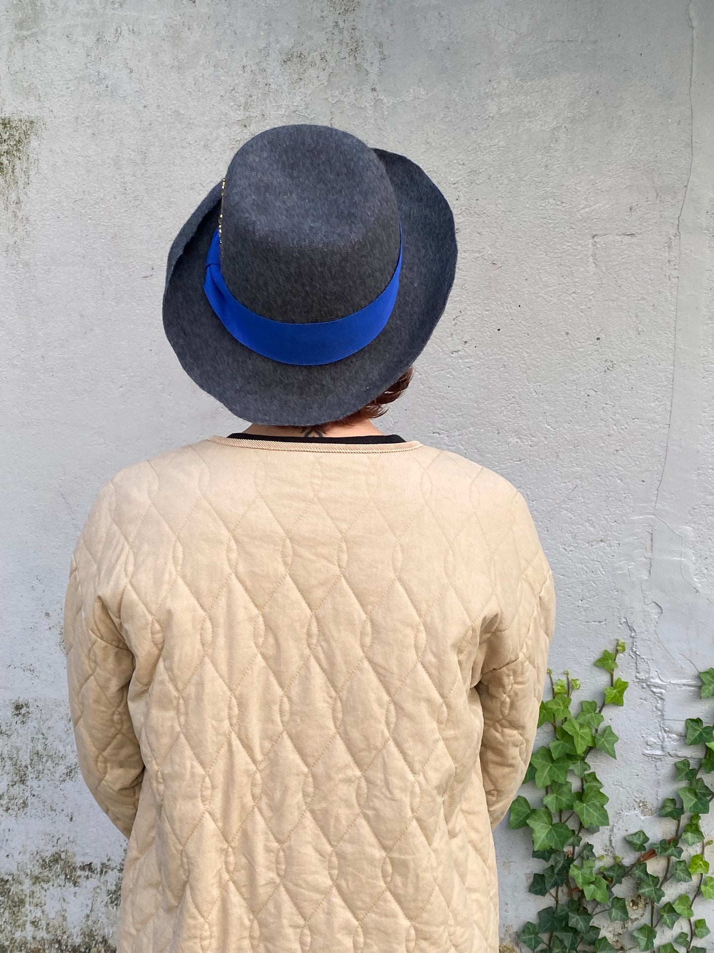 Eye fedora hat  - Tomoko Tahara millinery works
