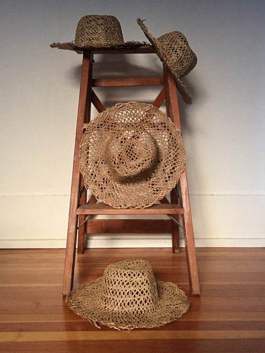 Straw sun hat - Tomoko Tahara millinery works